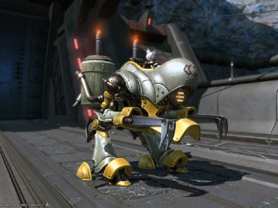 FFXIV Magitek Predator Mount. Image via FFXIV The Lodestone