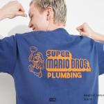 Uniqlo Super Mario Bros Movie adult t-shirt 1