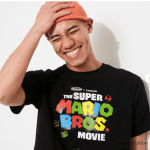 Uniqlo Super Mario Bros Movie adult t-shirt 3