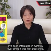 Masahiro Sakurai on his Famitsu Column. Screenshot via Masahiro Sakurai on Creating Games YouTube Channel.