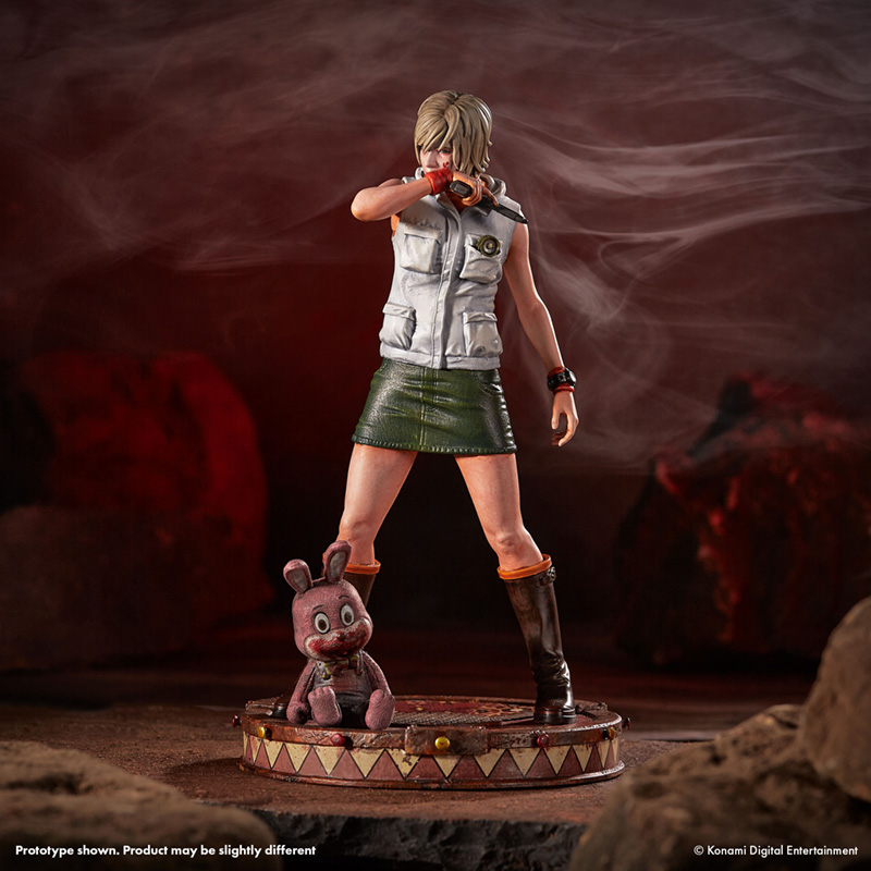 Numskull Heather Mason Silent Hill 3 Figure Comes with Robbie the Rabbit