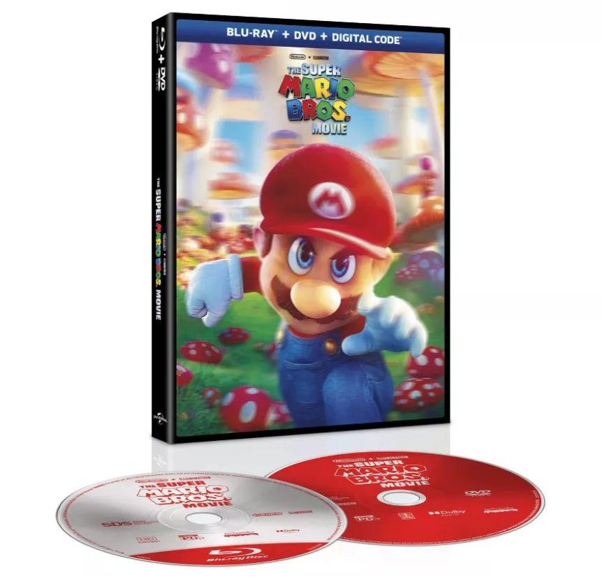 Super Mario Bros Movie Blu-ray and DVD Pre-orders Open