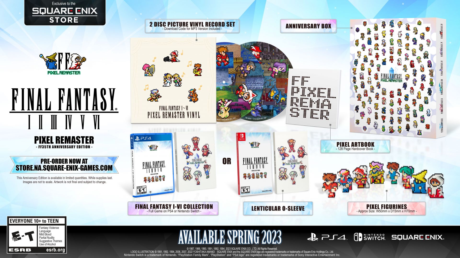 Final Fantasy Pixel Remaster Physical Copies 'No Longer Available' at SE  Store