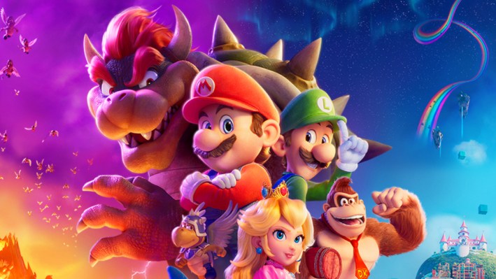 Super Mario Bros Movie Poster