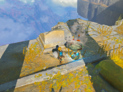 Zelda Tears of the Kingdom portable pots