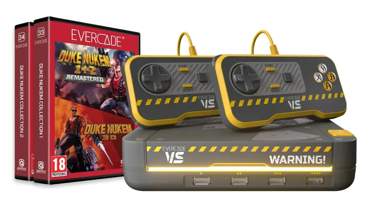Evercade Showcase Featured Duke Nukem Game Collections
