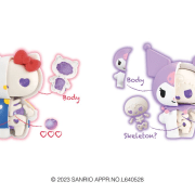 Kaitai Fantasy Sanrio skeleton figures