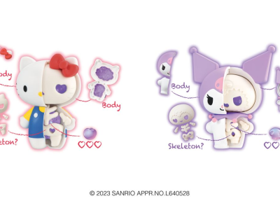Kaitai Fantasy Sanrio skeleton figures