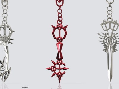 Kingdom Hearts keychains keyblade
