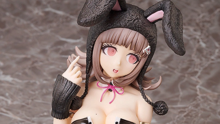 Nanami Chiaki Super Danganronpa 2 tête de figurine lapin noir