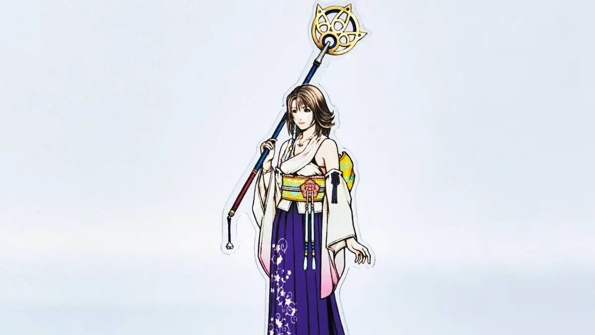 New Final Fantasy X Merchandise Includes Character Stands and Pins
