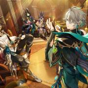 New Official Genshin Wallpapers Feature Alhaitham, Baizhu, and Kaveh