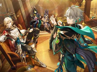 New Official Genshin Wallpapers Feature Alhaitham, Baizhu, and Kaveh