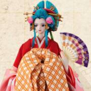 See the One Piece Komurasaki Japanese Doll from Kyugetsu