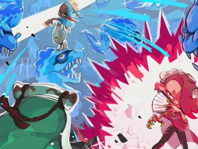 To remind people that the Splatoon 3 The Legend of Zelda Splatfest is this weekend, Nintendo released themed Deep Cut character art.