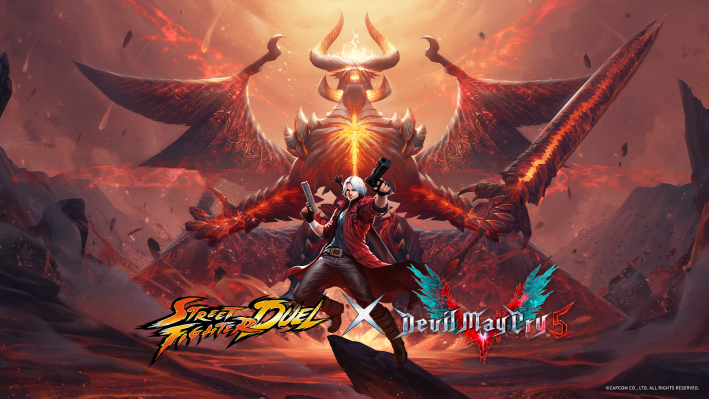 Street Fighter Duel Getting Dante from Devil May 5