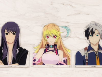 Tales of the Rays characters standees