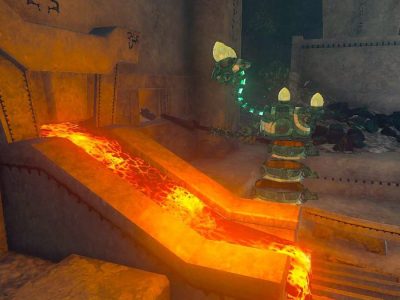 A screenshot of the Forge Construct in Tears of the Kingdom.