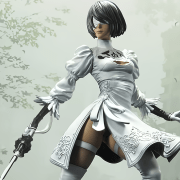 Nier Automata 2P figure