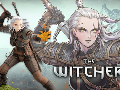 The Witcher Bishoujo Geralt