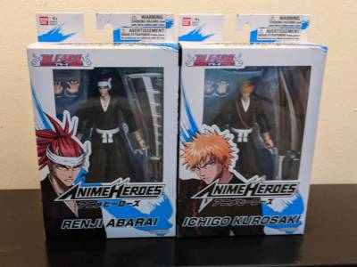Bleach Anime Heroes Ichigo and Renji Figures Are a Good Start