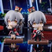 Caelus and Stelle Wear Astral Express Uniforms in Honkai: Star Rail Figures
