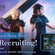 Final Fantasy VII Ever Crisis Closed Beta Test Players Decided by Lottery