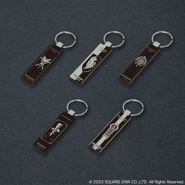 La marchandise Final Fantasy XVI comprend des porte-clés et une chemise