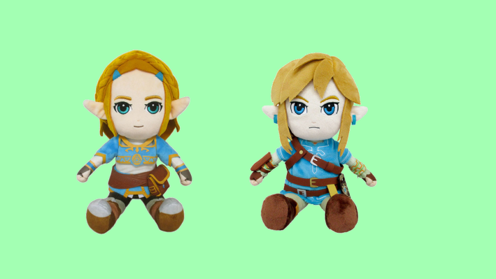 The Legend of Zelda Breath of the Wild plushes re-run