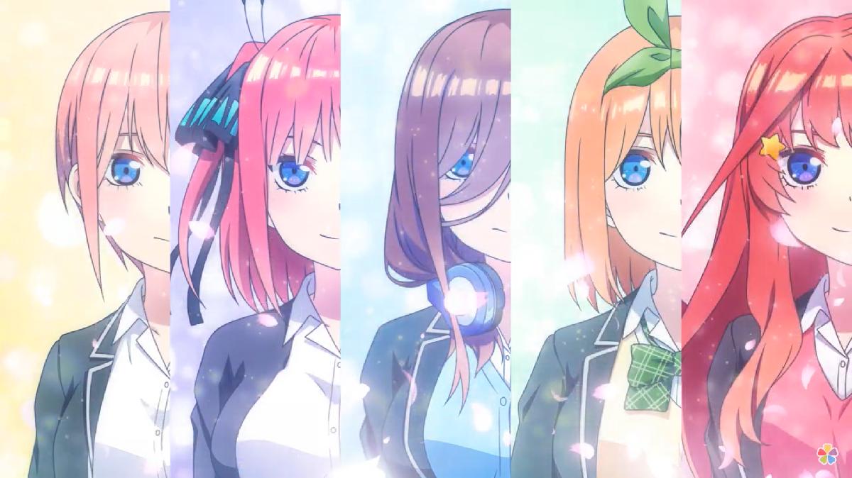 the quintessential quintuplets five promises to her opening