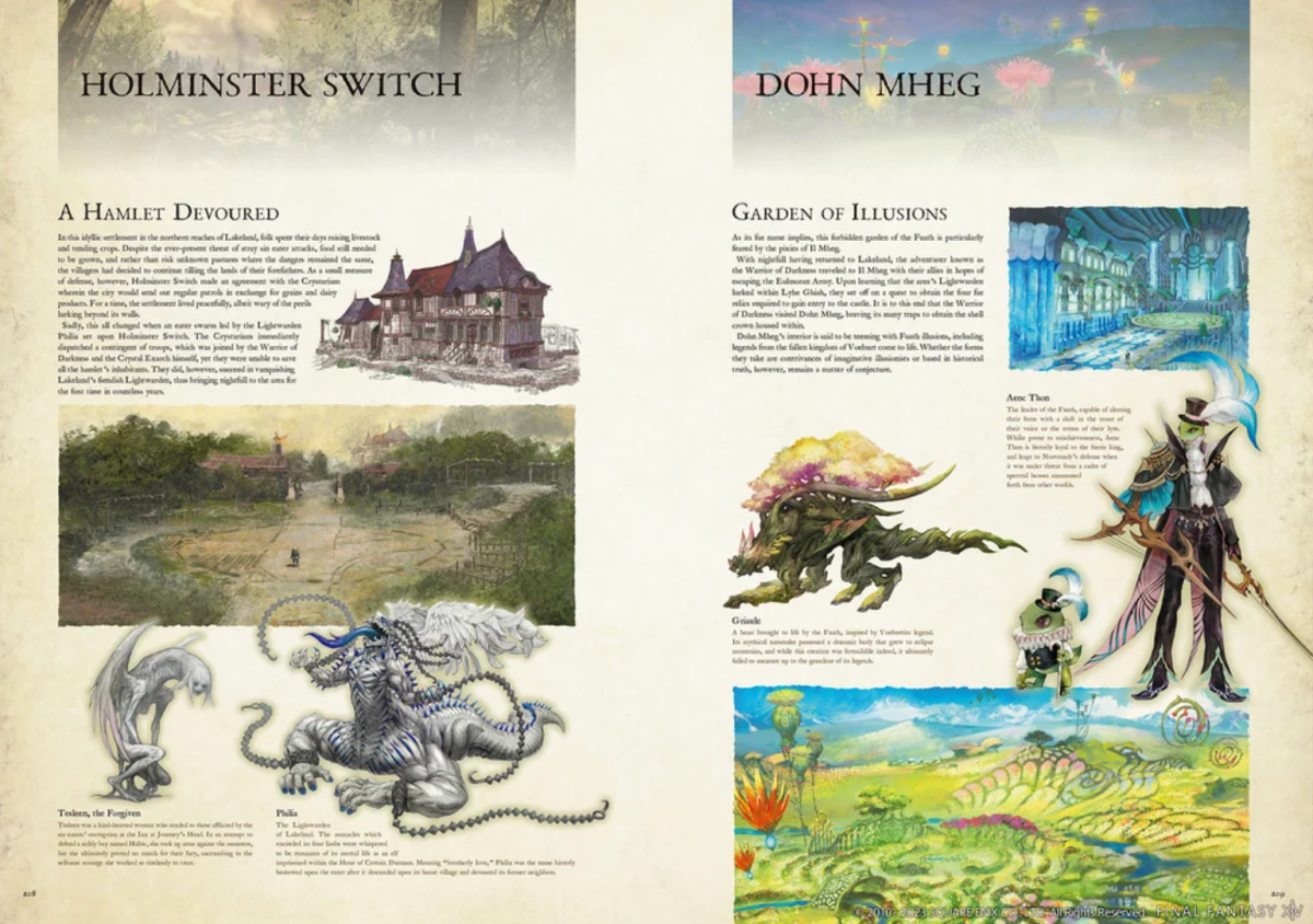 Encyclopaedia Eorzea: The World of Final Fantasy XIV III Covers Shadowbringers and Endwalker