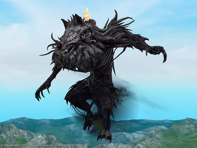 Shadow Wolf Mount Arrives in Final Fantasy XIV