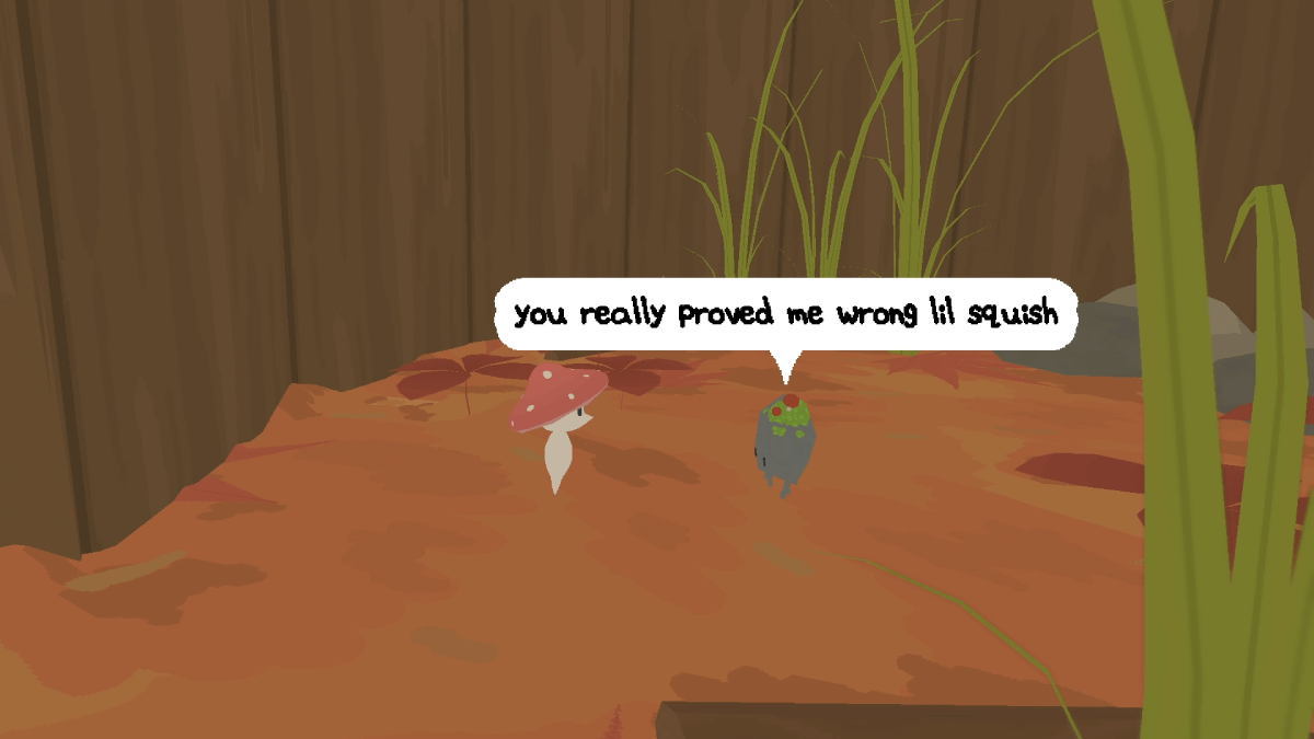 Smushi Come Home Conversation