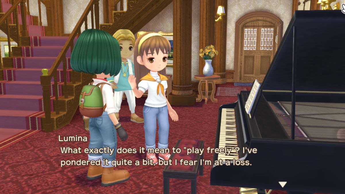 Lumina 1-Heart Event in Story of Seasons: A Wonderful Life.