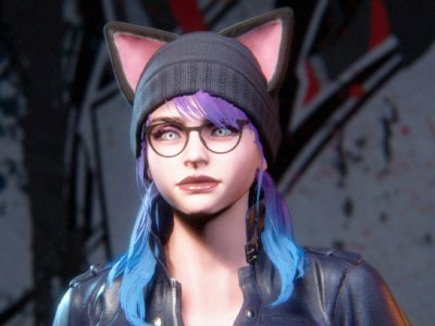 Screenshot of accessories in Street Fighter World Tour.