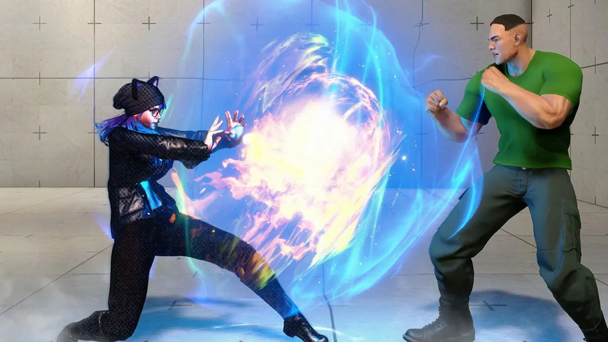 Screenshot of Super Arts in Street Fighter 6 World Tour.
