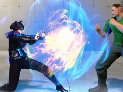 Screenshot of Super Arts in Street Fighter 6 World Tour.