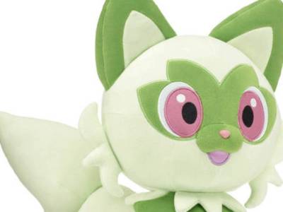 Sprigatito Plush Joins Pokemon Build-a-Bear Collection