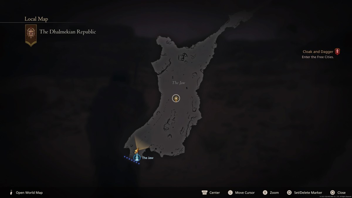 Where is the Nine of Knives Mark in Final Fantasy XVI?