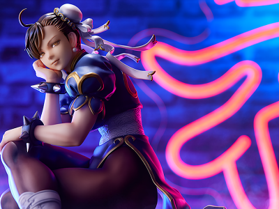 Street Fighter Chun-Li figure