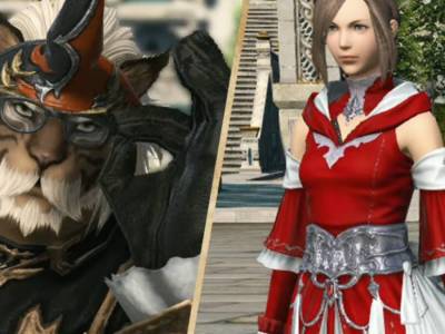 FFXIV Dye and glasses