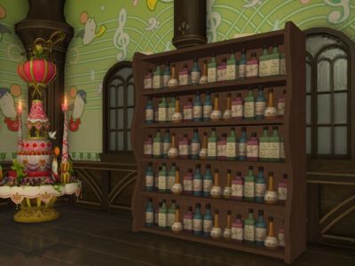 How to get a Back Bar Housing Item in FFXIV