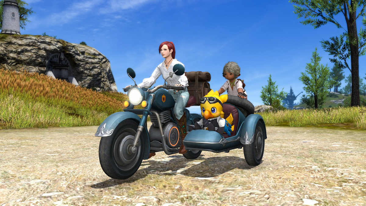 Final Fantasy XIV Garlond GL-IS motorcycle mount