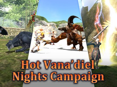 Final Fantasy XI Hot Vana’diel Nights Campaign Starts