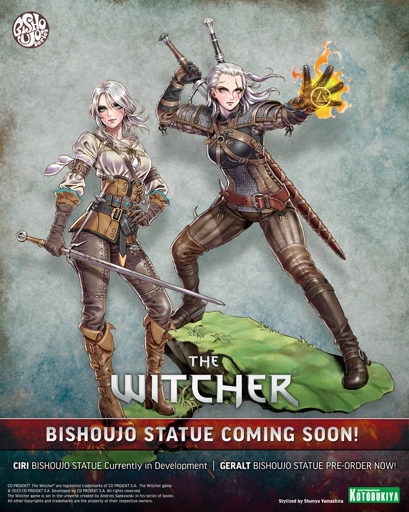 Next The Witcher Bishoujo Figure Is Ciri