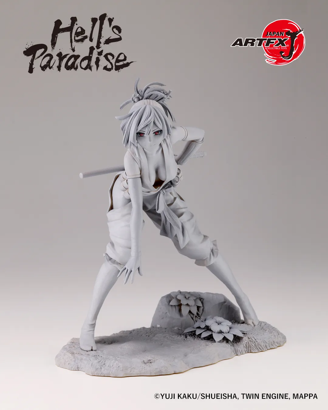 Hell's Paradise: Jigokuraku Gabimaru and Sagiri Figures Announced