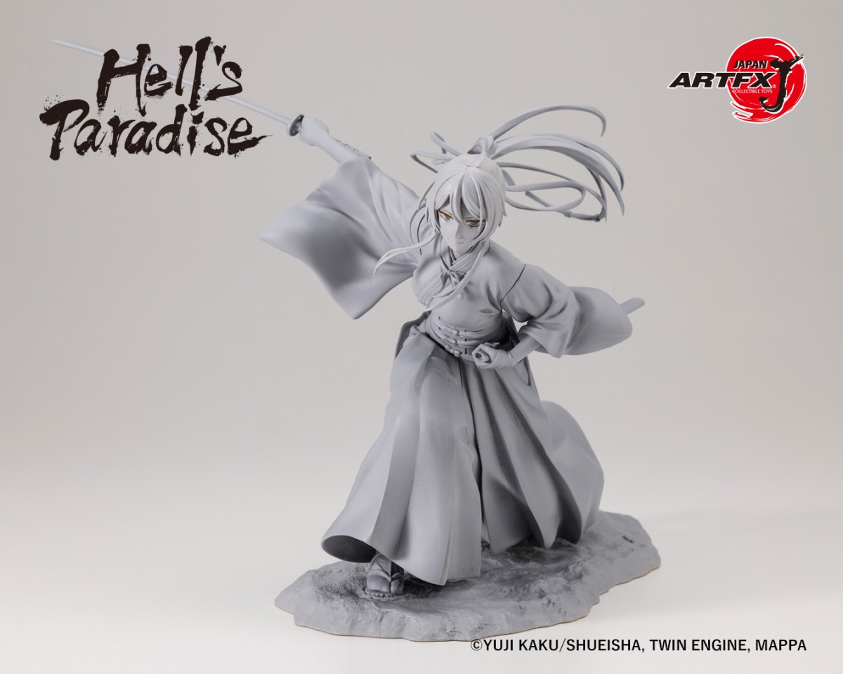 Hell’s Paradise Jigokuraku Sagiri and Yuzuriha ARTFX J Figures Coming