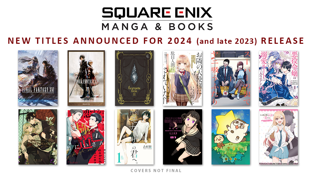 Square Enix Announces 9 Manga and Books at Anime Expo 2023