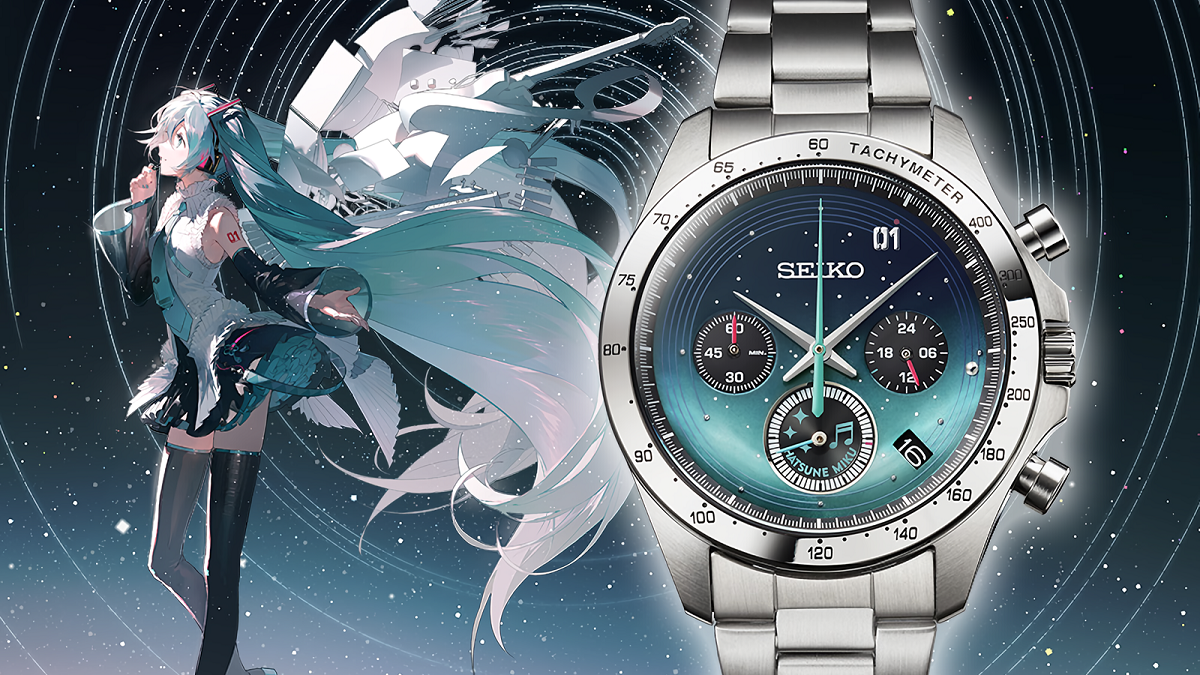 初音ミク×SEIKO happy16birthdayウォッチ Hatsune Miku x Seiko Happy 16th Birthday Watch Announced