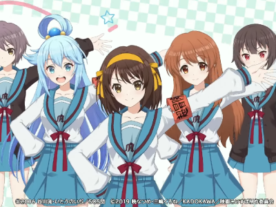 suzumiya haruhi konosuba event